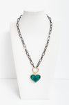 Heart Crystal Pendant Necklace - Smart Chic