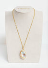 Big Drop Murano Crystal Pendant Necklace - Andrea Marazzini