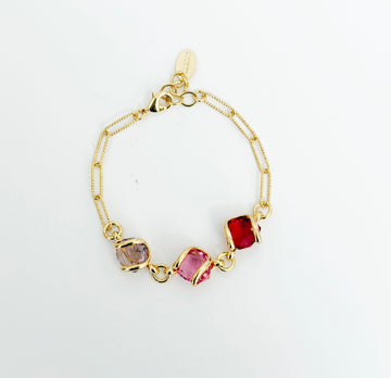Lunima Flower Murano Crystals Bracelet - Andrea Marazzini
