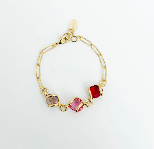 Lunima Flower Murano Crystals Bracelet - Andrea Marazzini
