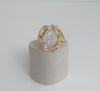 Emerald Flower Murano Crystal Ring - Andrea Marazzini