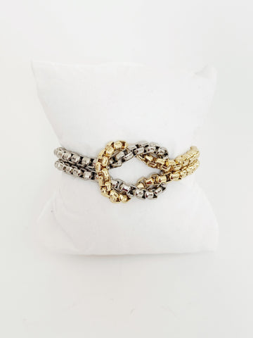 Dual Knot Bracelet - Emilia Kipper