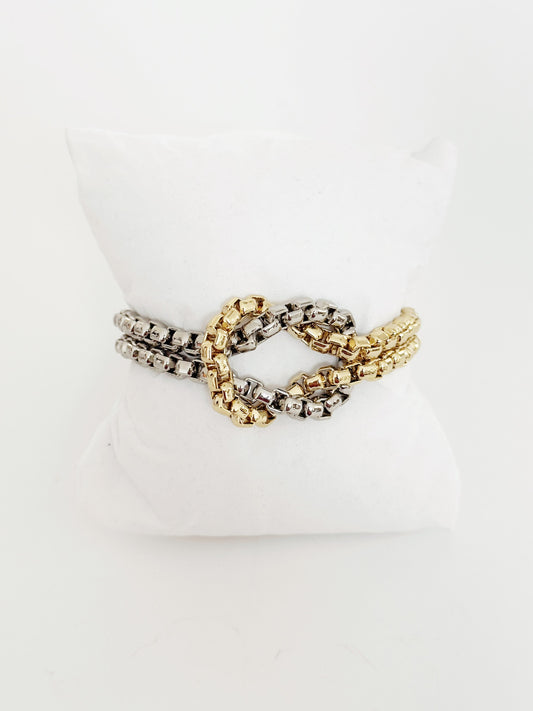 Dual Knot Bracelet - Emilia Kipper