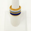 SORTIJA AJUSTABLE MIYUKI AZUL COLOMBIA
