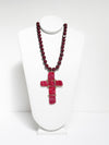Resin Cross Necklace - Yes or Yes
