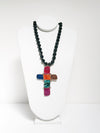 Resin Cross Necklace - Yes or Yes