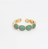 Pulseras llamativas con cristales engastados tipo pavé