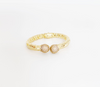 Pavé Crystal Duo Sphere Bangles