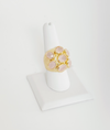 Ottoman Cluster Crystal Rings