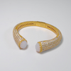 Pavé Crystal Open Cuff Bangle