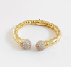 Pavé Crystal Duo Sphere Bangles