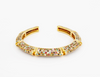 Valenza Emerald Pavé Statement Bangle