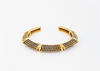 Valenza Emerald Pavé Statement Bangle