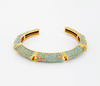 Valenza Emerald Pavé Statement Bangle