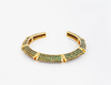Valenza Emerald Pavé Statement Bangle