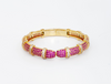 Sienna Ruby Pavé Statement Bangle