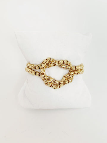 Golden Knot Bracelet - Emilia Kipper