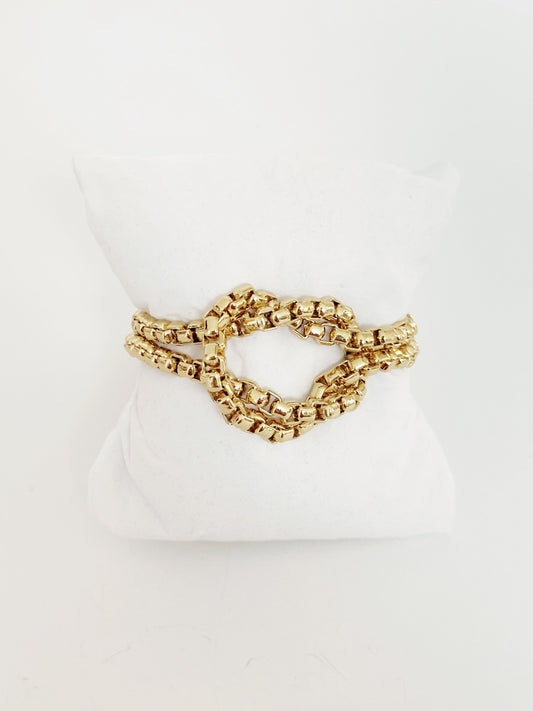 Golden Knot Bracelet - Emilia Kipper