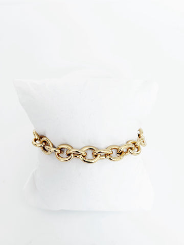 Classic Bold Link Bracelet - Emilia Kipper