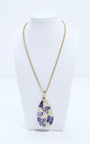 Resin Flower Pendant Hydrangeas Necklaces- Full of Grace