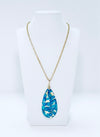 Resin Flower Pendant Hydrangeas Necklaces- Full of Grace