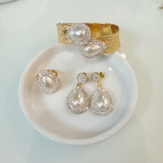 SET DE 3 PIEZAS EN PERLAS