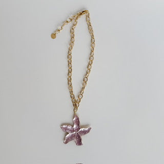 Estrella de Mar Collar Violeta Claro